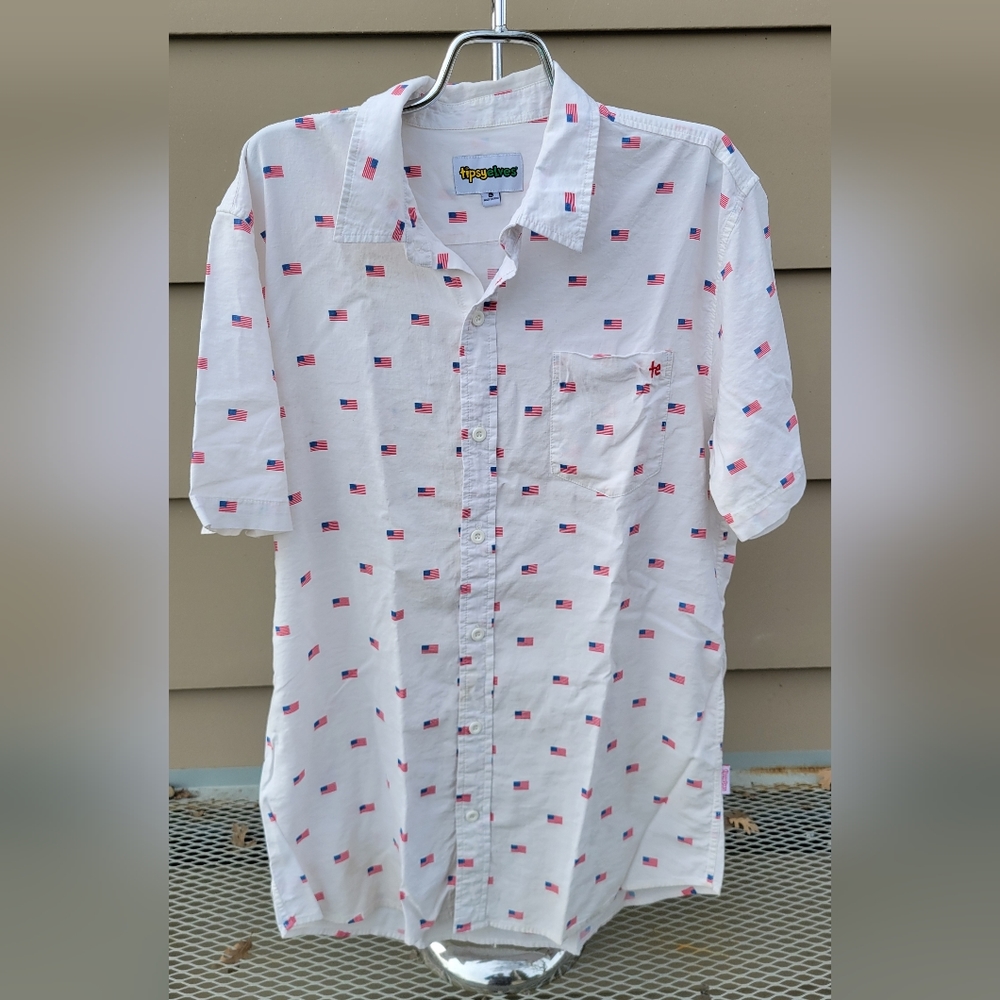 TipsyElves Flag Shirt